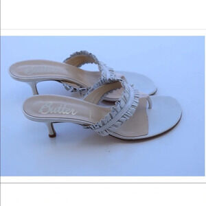 NWOT Butter heeled sandals